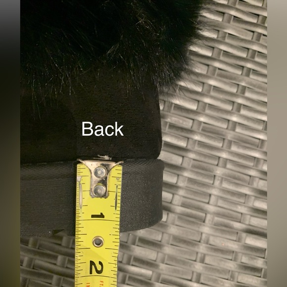 Carlkarida Black Faux Fur/Suede Winter Boots with Bows and Bling • Sz 10 • NWOT - Picture 16 of 16